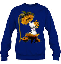 Load image into Gallery viewer, Elephant Sunflower Special Custom Design For Cute Girls Sweatshirt
