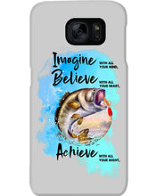 Load image into Gallery viewer, Fishing With All Your Heart Gift For Men Phone case
