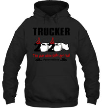 Load image into Gallery viewer, 2020 The Year When Shit Got Real Quarantined Gift For Trucker Hoodie
