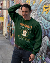 Load image into Gallery viewer, Daughter The Soul Of Witch The Fire Of Lioness Sweatshirt

