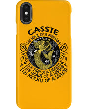 Load image into Gallery viewer, Gift For Cassie Girl The Soul Of A Mermaid Phone case
