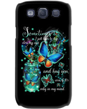 Load image into Gallery viewer, Butterfly Close My Eyes And Hug You Gift For Women Phone case
