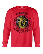 Load image into Gallery viewer, Gift For Cassie Girl The Soul Of A Mermaid Sweatshirt

