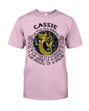 Load image into Gallery viewer, Gift For Cassie Girl The Soul Of A Mermaid Guys Tee
