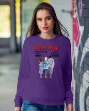 Load image into Gallery viewer, Daughter In Law's Best Friend Son's Best Partner In Crime Gift For Mom In Law Sweatshirt
