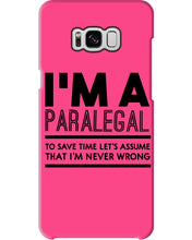 Load image into Gallery viewer, I'm A Paralegal   Special Unique  Custom Design Phone case
