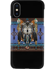Load image into Gallery viewer, Lovely Phone Case With Native American Style Wolf Gift For Wolf Lovers Phone case
