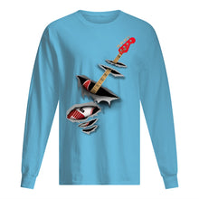 Load image into Gallery viewer, Funny Bass Inside Gift For Music Lovers Unisex Long Sleeve
