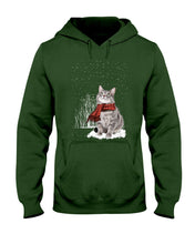 Load image into Gallery viewer, Cats Snow Funny Gift For Cats Lovers Hoodie
