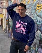 Load image into Gallery viewer, As Long As I Breathe You'll Be Remembred Custom Gift For Family Sweatshirt

