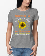 Load image into Gallery viewer, Daughter-in-law A Soul Of A Witch Fire Of A Lioness Ladies Tee

