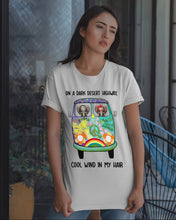 Load image into Gallery viewer, Elephants On A Dark Desert Highway Cool Wind In My Hair Guys Tee
