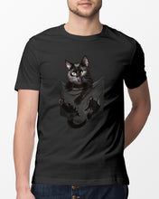 Load image into Gallery viewer, Cat In Your Front Pocket Perfect Gift For Friends Who Loves Cat Guys Tee

