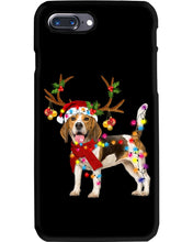 Load image into Gallery viewer, Beagle Gorgeous Reindeer Xmas Lights Gift For Dog Lovers Phone case
