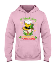 Load image into Gallery viewer, Baseball Drink Beer Day St Patrick's Day Gift For Baseball Lovers Hoodie
