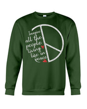 Load image into Gallery viewer, Image All The People Living Life In Peace Custom Design For Friends Sweatshirt
