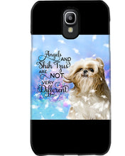Load image into Gallery viewer, Angels And Shih Tzu Are Not Different Gift For Dog Lovers Phone case
