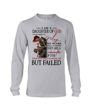 Load image into Gallery viewer, I'm Daughter Of God I Was Born In May My Scars Tell A Story Unisex Long Sleeve
