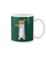 Load image into Gallery viewer, Cat Plays Flute Special Custom Design For Music Lovers Mug
