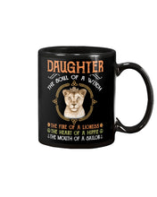 Load image into Gallery viewer, Daughter The Soul Of Witch The Fire Of Lioness Mug
