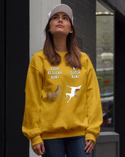 Load image into Gallery viewer, Funny Unicorn Difference Between Your Regular Aunt And My Dutch Aunt Sweatshirt
