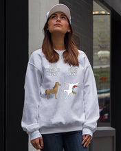 Load image into Gallery viewer, Funny Unicorn Difference Between Your Regular Aunt And My Dutch Aunt Sweatshirt
