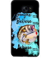 Load image into Gallery viewer, Fishing With All Your Heart Gift For Men Phone case
