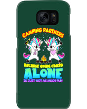 Load image into Gallery viewer, Camping Partners Because Going Crazy Alone Is Just Not As Much Fun Phone case
