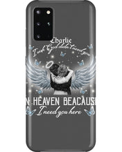 Load image into Gallery viewer, Butterfly I Need You More Angel Wings Gift For Lovers Phone case
