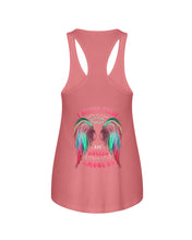 Load image into Gallery viewer, I Believe There Are Angels Among Us Unique Custom Design Ladies Flowy Tank

