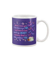 Load image into Gallery viewer, Butterflies When I Miss You I Just Have To Look Inside My Heart Gift For Lover Mug
