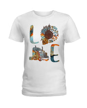 Load image into Gallery viewer, Love Trucker Simple Unique Custom Design For Personalized Job Gift Ladies Tee
