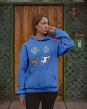 Load image into Gallery viewer, Funny Unicorn Difference Between Your Regular Aunt And My Dutch Aunt Hoodie
