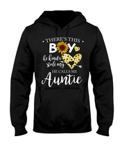 Load image into Gallery viewer, Lovely Nephew And Auntie Family Sunflower Design Hoodie
