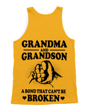 Load image into Gallery viewer, Grandma And Grandson A Bond That Can't Be Broken Custom Design Unisex Tank Top
