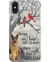 Load image into Gallery viewer, German Shepherd They Walk Beside Us Everyday Special Custom Design Phone case
