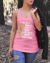 Load image into Gallery viewer, I’ll Read Book Everywhere Great Gift For Book Lovers Ladies Flowy Tank
