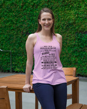 Load image into Gallery viewer, A Spoiled Husband Of    April  Freaking Awesome Wife For Birthday Gift Ladies Flowy Tank
