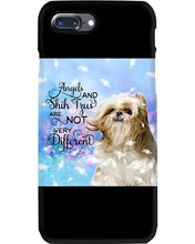 Load image into Gallery viewer, Angels And Shih Tzu Are Not Different Gift For Dog Lovers Phone case
