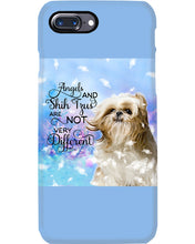 Load image into Gallery viewer, Angels And Shih Tzu Are Not Different Gift For Dog Lovers Phone case
