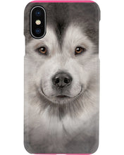Load image into Gallery viewer, Lovely Phone Case Dog Face Gift For Alaskan Malamute Lovers Phone case
