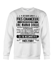 Load image into Gallery viewer, Je Suis Un Fils Chanceux Birthday Gift For Men Sweatshirt
