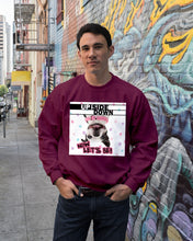 Load image into Gallery viewer, Boston Upside Down Now Let's Be Gift For Dog Lovers Sweatshirt

