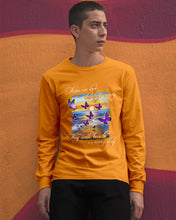 Load image into Gallery viewer, Butterfly Sunset On Beach Those We Love Don't Go Away Gift For Lover Unisex Long Sleeve
