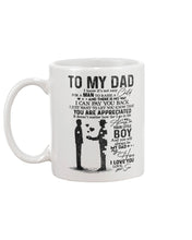 Load image into Gallery viewer, Giving For  Daddy Let You Know You're Appreciated  Custom Design Mug
