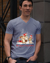 Load image into Gallery viewer, Cats We Wish You A Merry Christmas Gift For Cat Lovers Guys V-Neck
