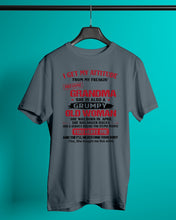 Load image into Gallery viewer, I Get My Attitude From My Freakin' Awesome Grandma Who Was Born In April Guys Tee

