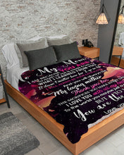 Load image into Gallery viewer, Gift for Mom Love You With All My Heart Custom Design Sherpa Blanket
