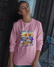 Load image into Gallery viewer, Butterfly Sunset On Beach Those We Love Don't Go Away Gift For Lover Unisex Long Sleeve
