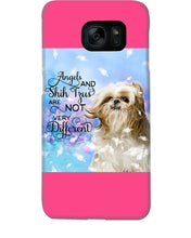 Load image into Gallery viewer, Angels And Shih Tzu Are Not Different Gift For Dog Lovers Phone case
